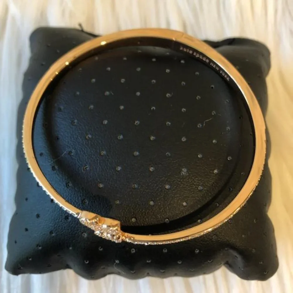 Kate Spade Heart Bangle Bracelet - Picture 7 of 8